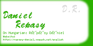 daniel repasy business card